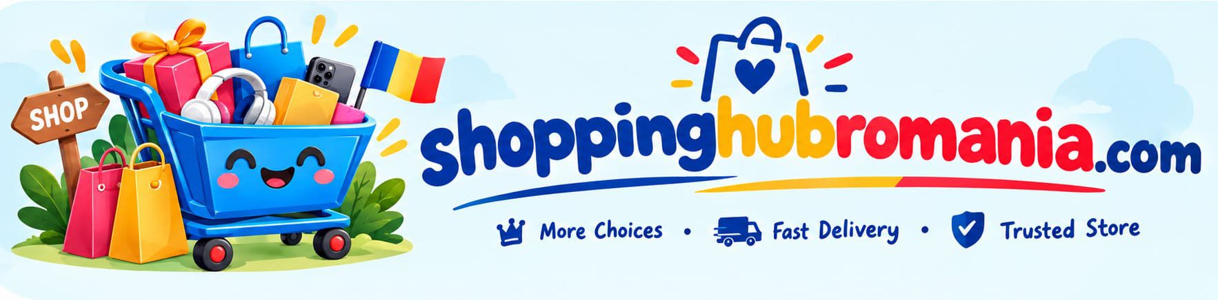 Shopping Hub Romania – Produse pentru Casă, Electronice, Bucătărie, Unelte, Grădină și Articole de Zi cu Zi